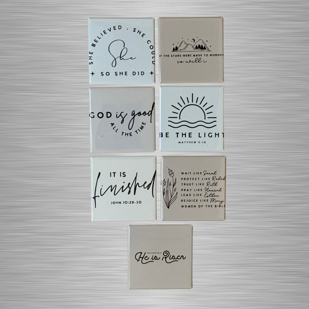 Christian Quotes Option 1 - Set of 7